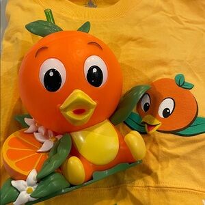 DISNEY Orange Bird Sipper + NWT Spirit Jersey The Original Florida Orange Bird